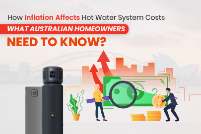 Image text with How Inflation affects hot water system costs for Australian homeowners thumbnail