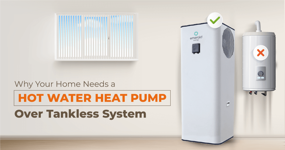 learn why your home needs a hot water heat pump