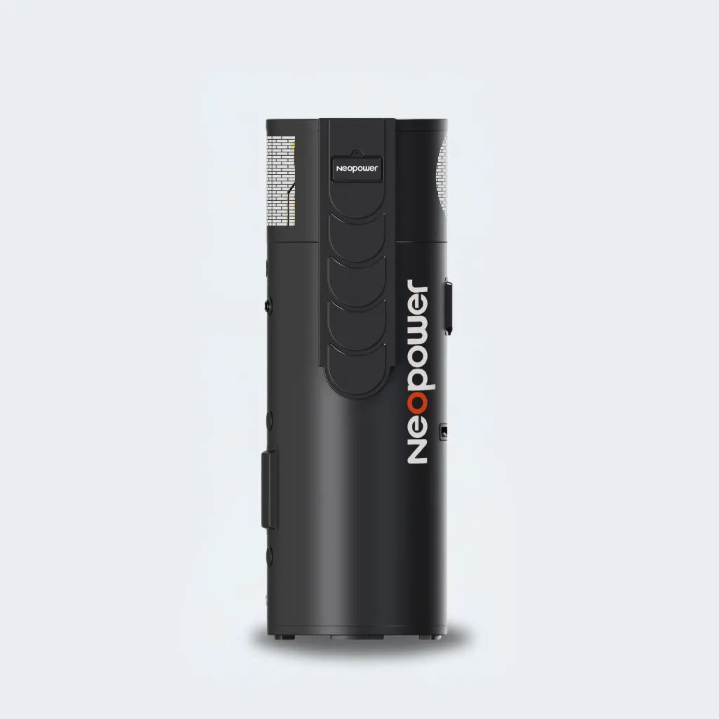 Front view of the NeoPower 315L heat pump hot water system offering high-capacity, energy-efficient hot water for Australian homes.